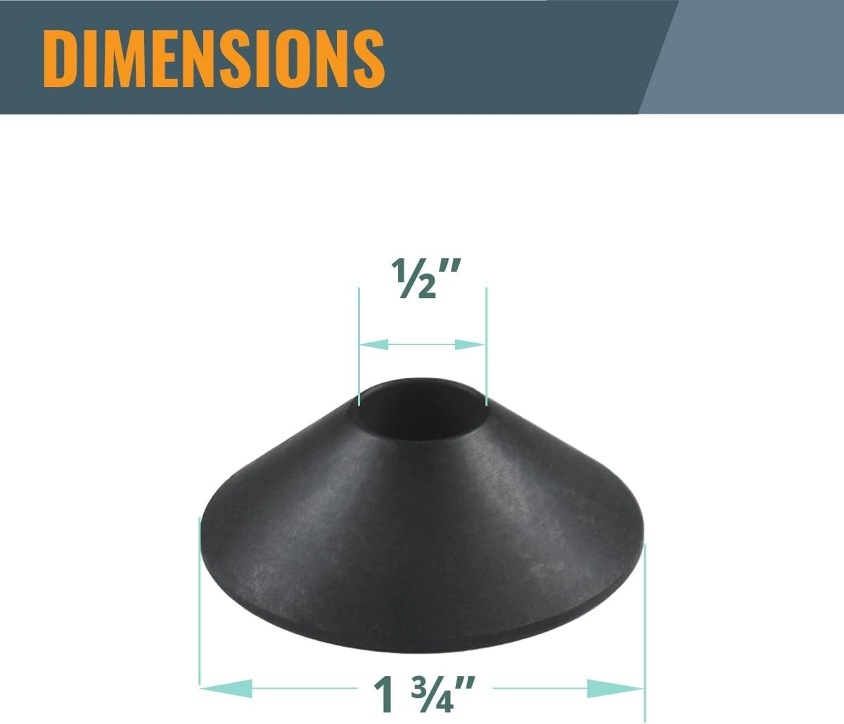 Router Centering Pin and Cone Set - 1/2" & 1/4"