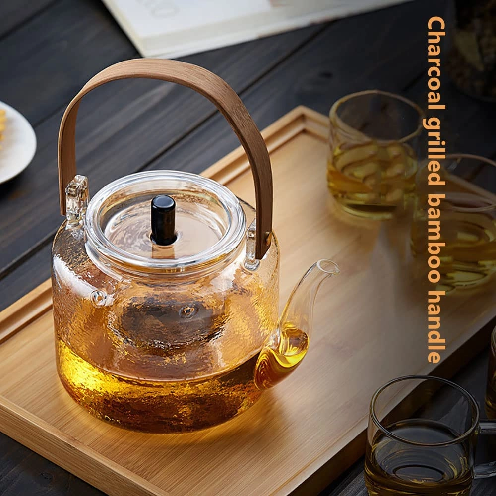 Glass Teapot - Borosilicate Glass 1000ml