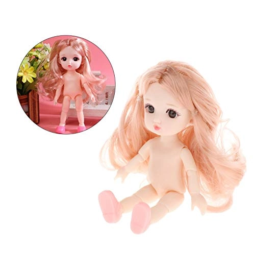 BJD Doll - 1/12 Plastic Long Hair