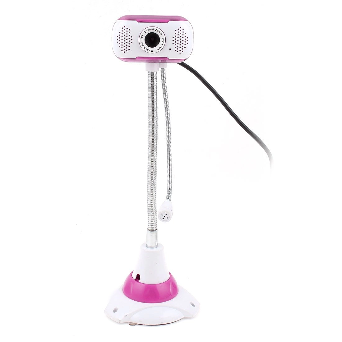 USB 2.0 Webcam - Rotatable 4 LED Suction Cup Base