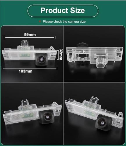 Rear View Camera Fisheye - Night vision Wired 1080P