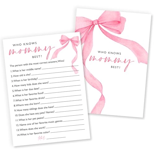 Who Knows Mommy Best - Adult 25