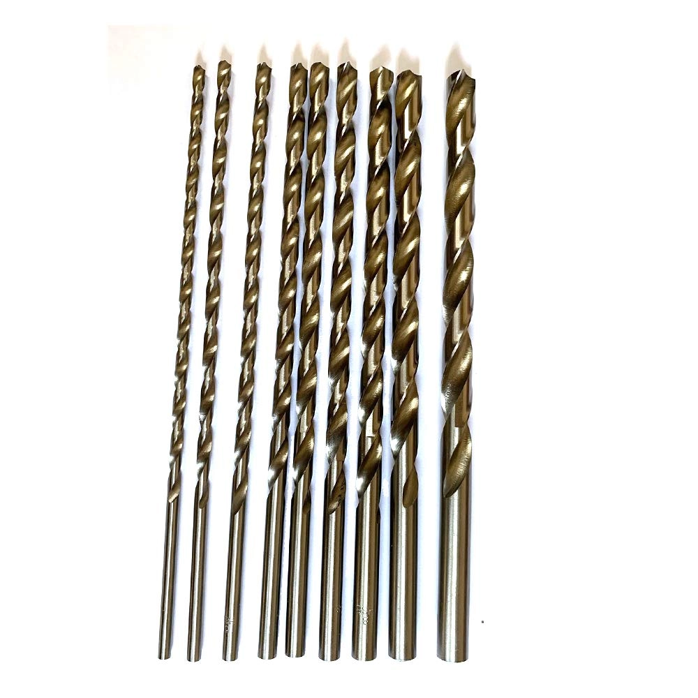 JVJ HSS Cobalt Drill Bit - 9Pcs 4-10 mm