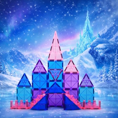 Magnetic Blocks - Frozen Princess Castle 34 pcs