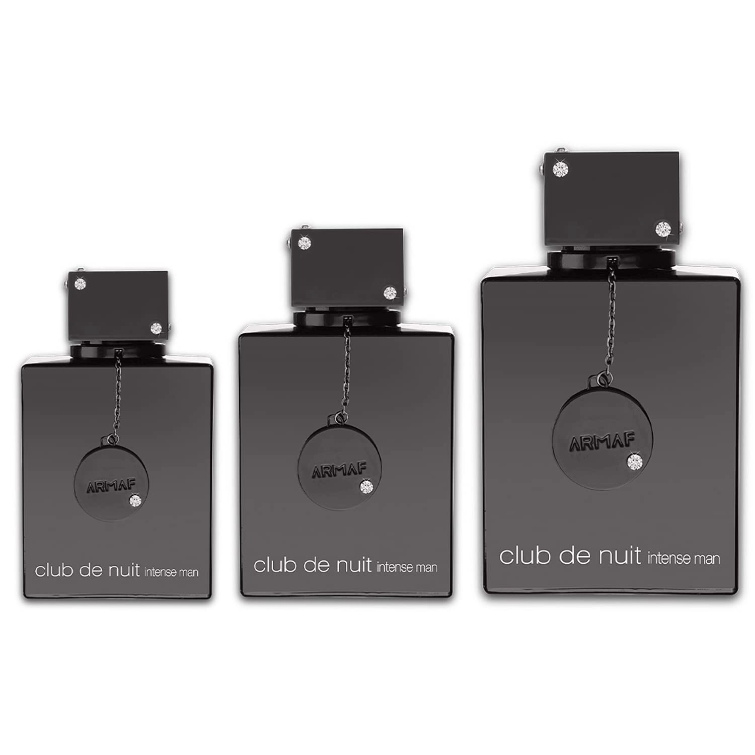 STERLING PERFUMES INDUSTRIES LLC Club De Nuit Intense Man - Eau de Parfum 105ml 150ml 200ml Bundle