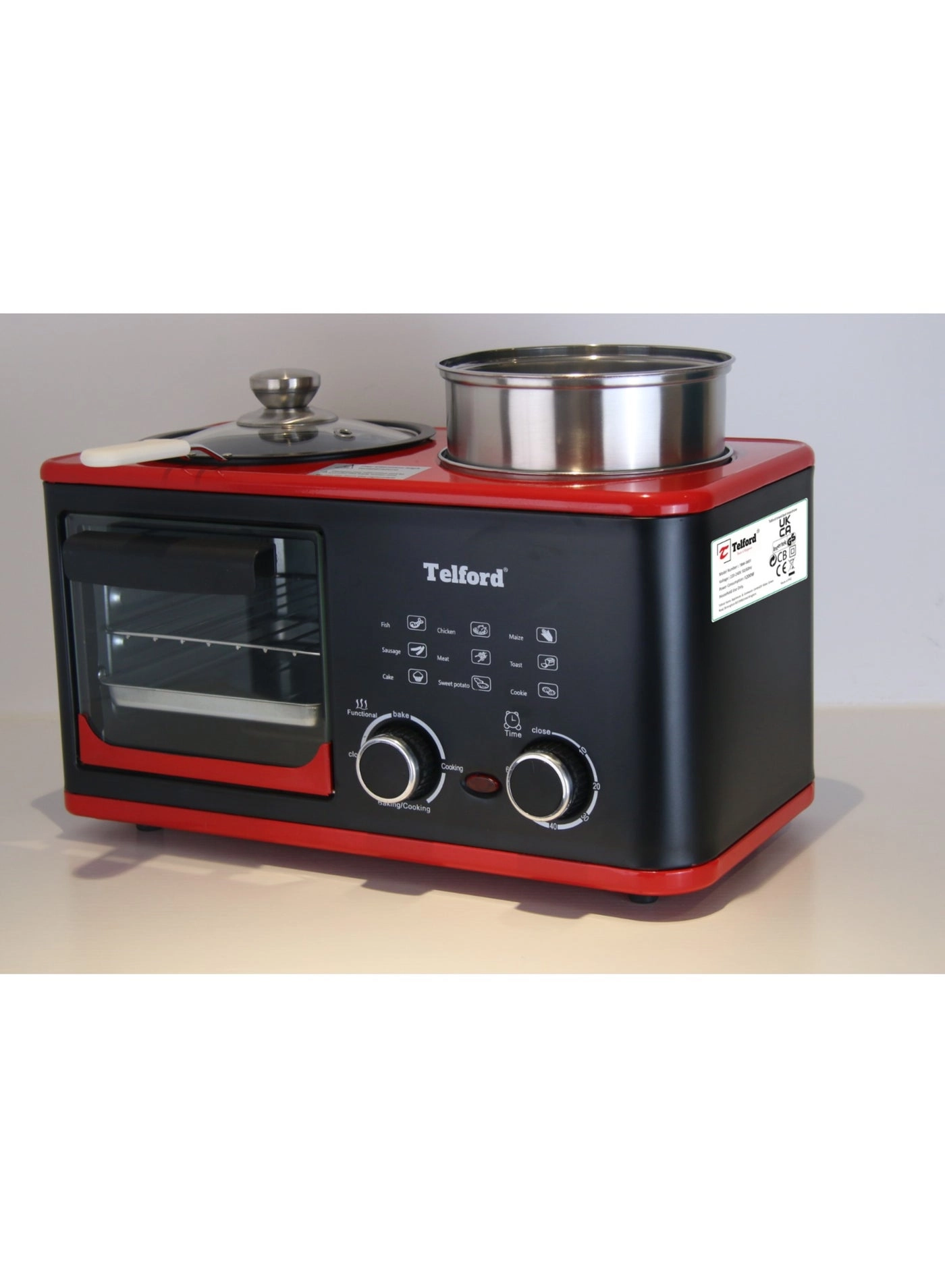 4 in 1 Breakfast Machine - 8 L