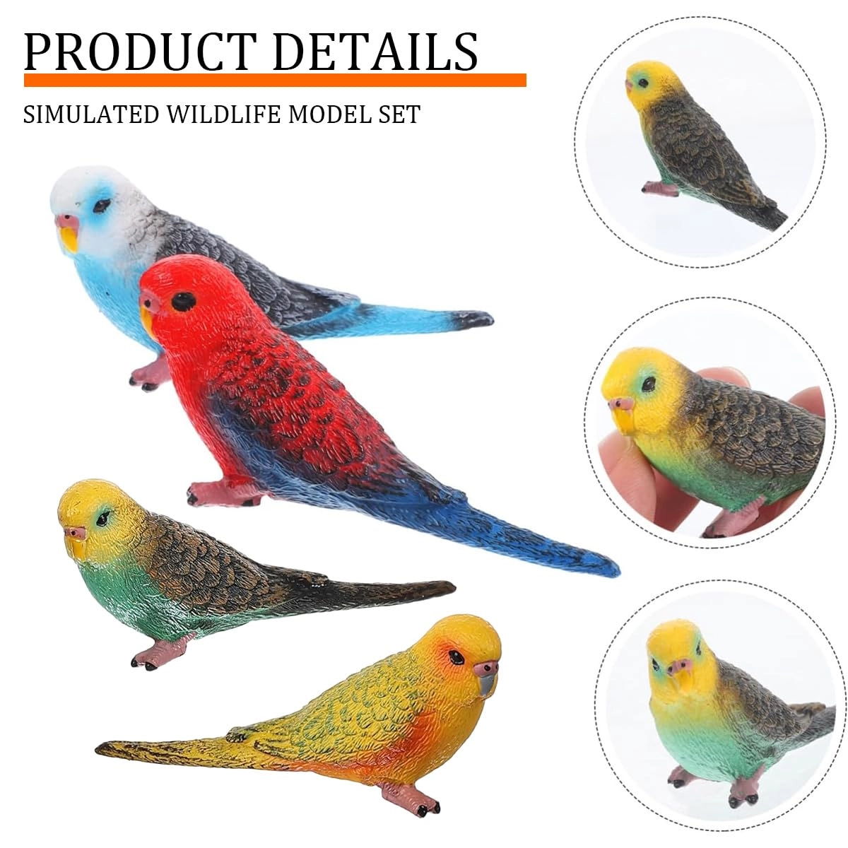 Birds Figures - Plastic