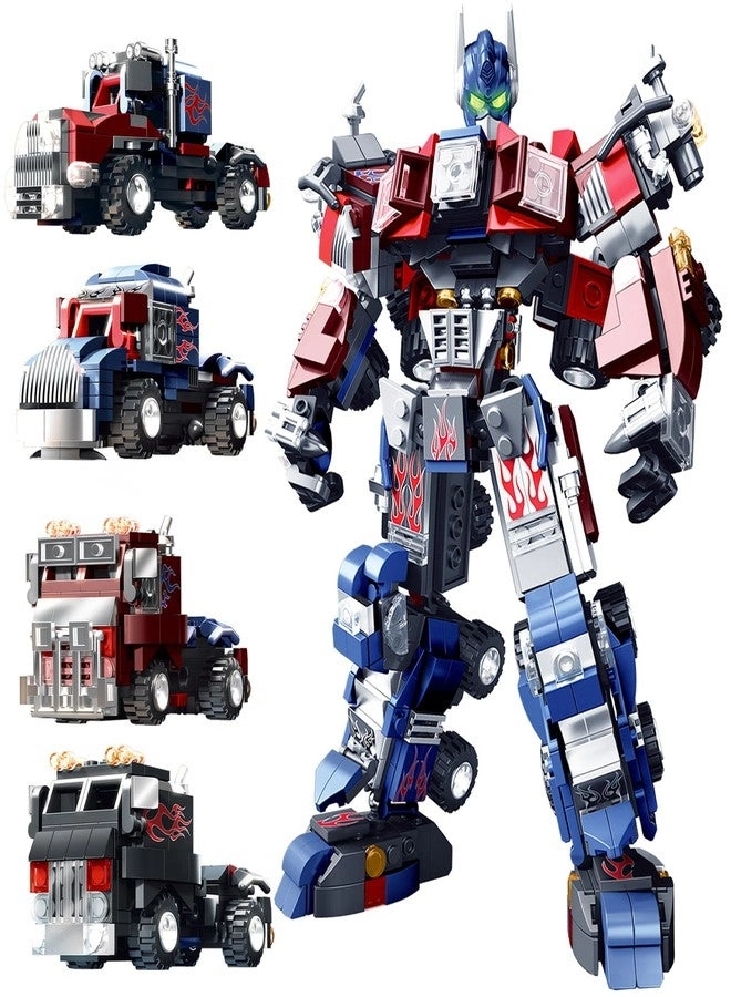 HIGH GODO 4in1 Transforming Building Block Set - 649 pcs