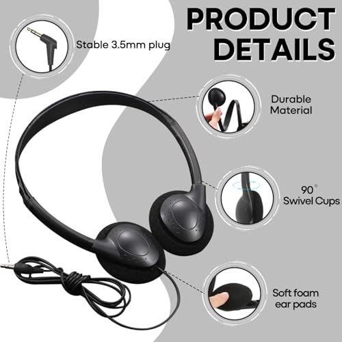 GS857 Wired Headphone 100 Pack