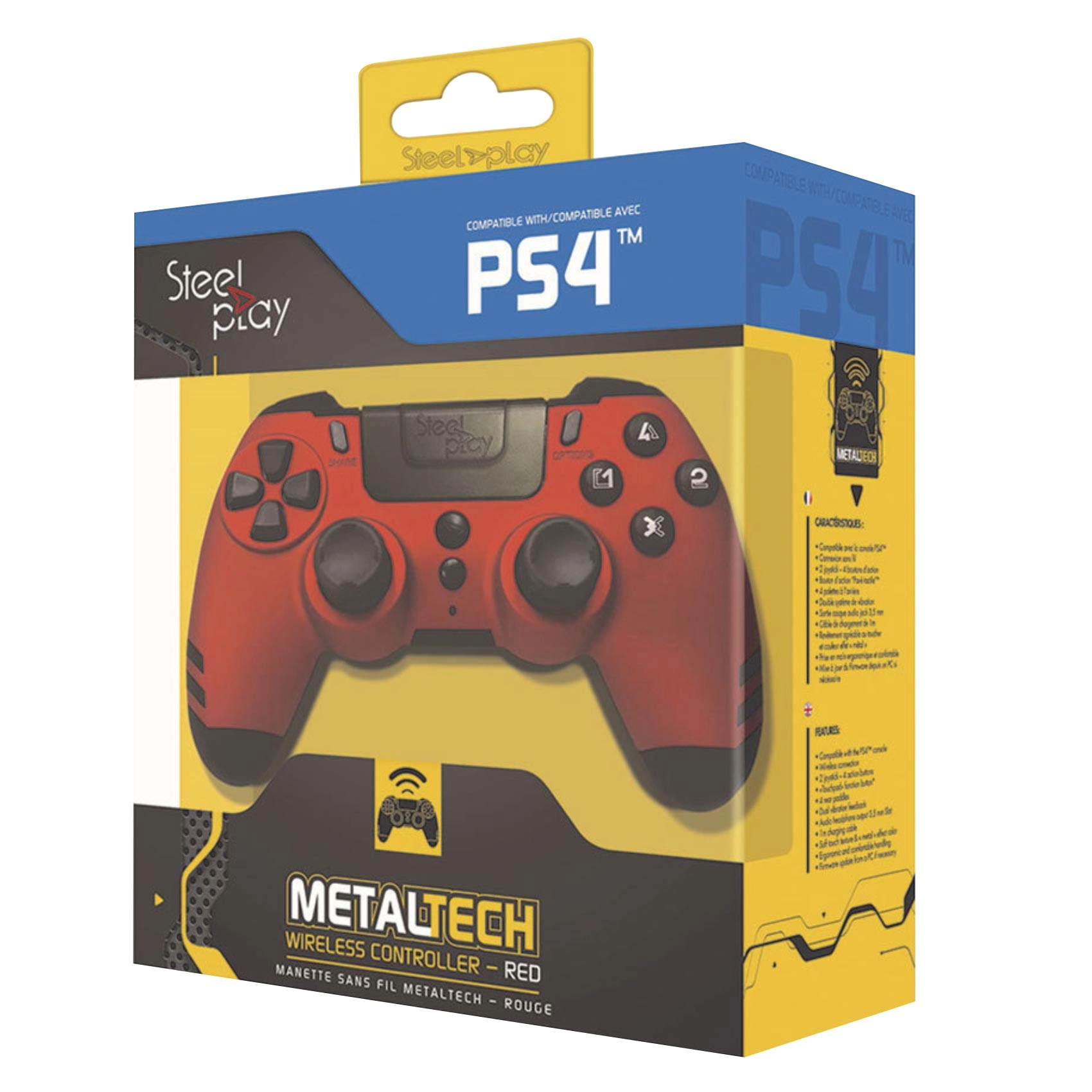 Sony MetalTech Wireless Controller - Red