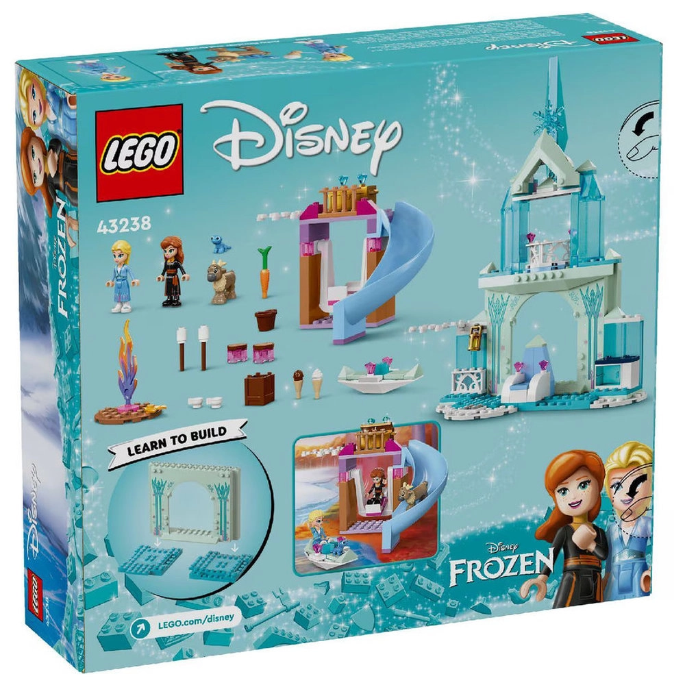 LEGO Disney Elsa’s Frozen Princess Castle (43238)