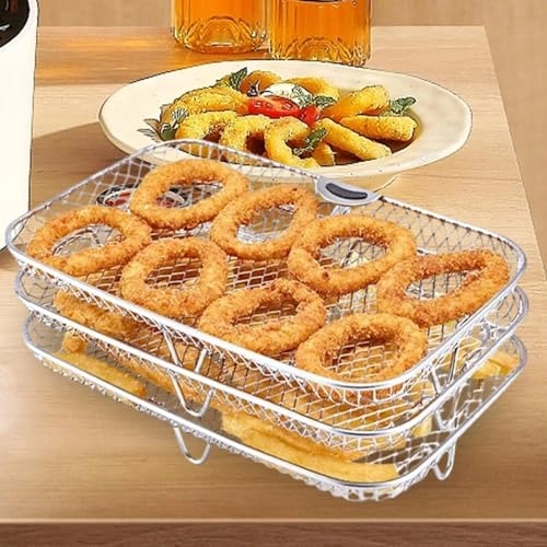 Air Fryer Rack - Stainless steel 3 piece(s)