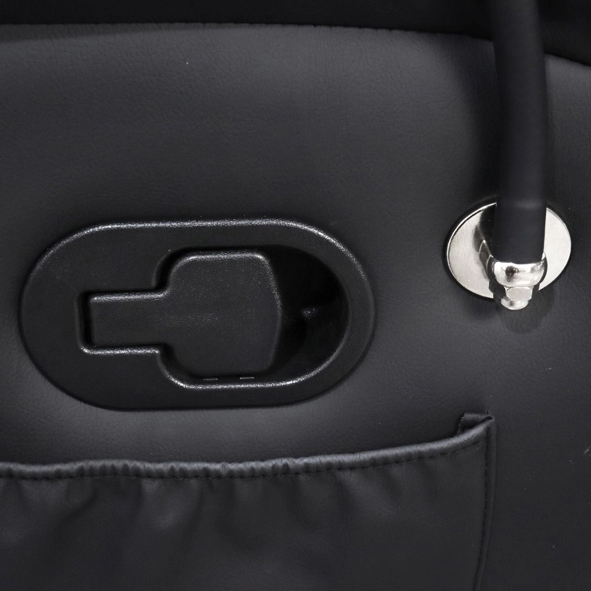 Chill Pod - PU & Mesh 4 Pockets Foldable footrest