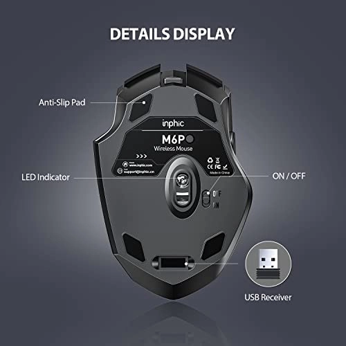 IN9 Tri-mode Wireless Mouse - Wireless