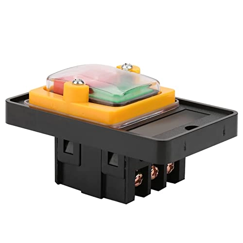 Push Button Switch - 380V 10A Self-locking ON OFF Screw Terminals