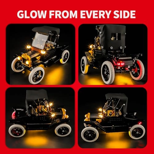 2.0 Light Kit Compatible with Lego Icons Ford Model T 11376