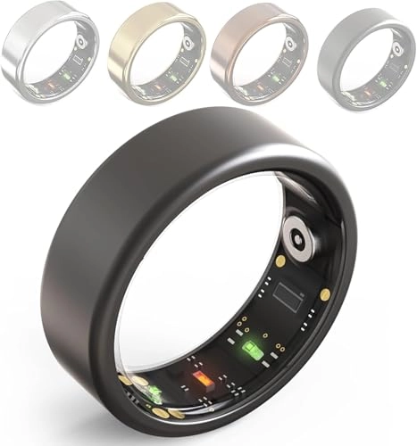 Smart Ring - Heart Rate Temperature Monitoring 7 Day Battery Life