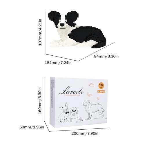 DIY Micro Dog - Border Collie 2 918 pcs