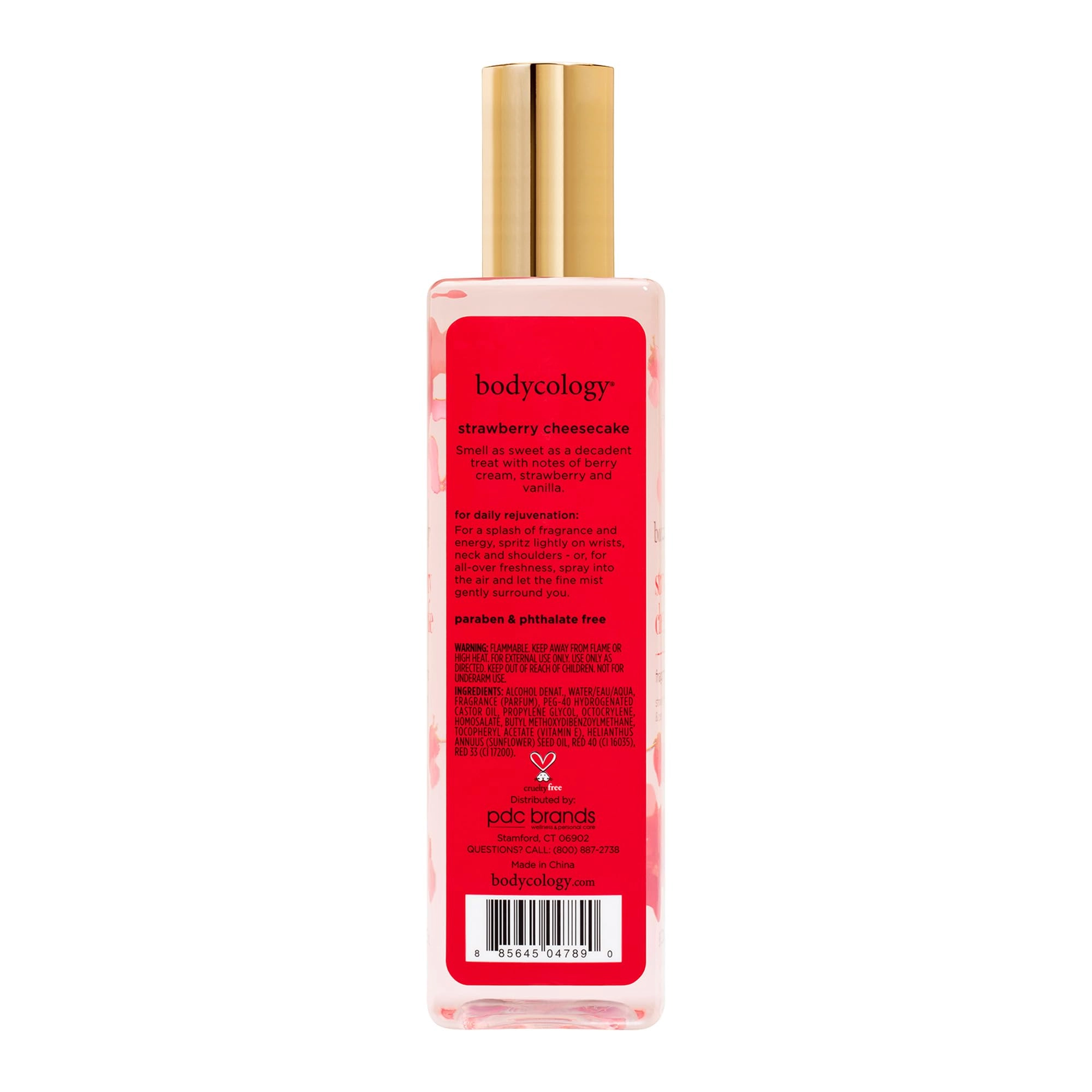 Long-Lasting Fragrance Body Mist - 8 fl oz Strawberry Cheesecake