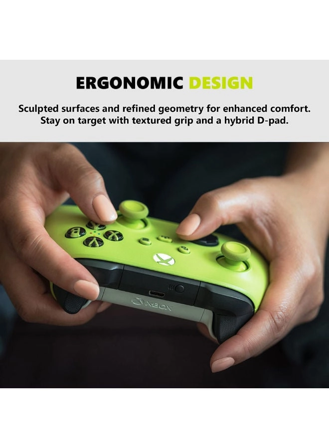 (Renewed) Wireless Controller - Electric Volt Xbox Series X|S