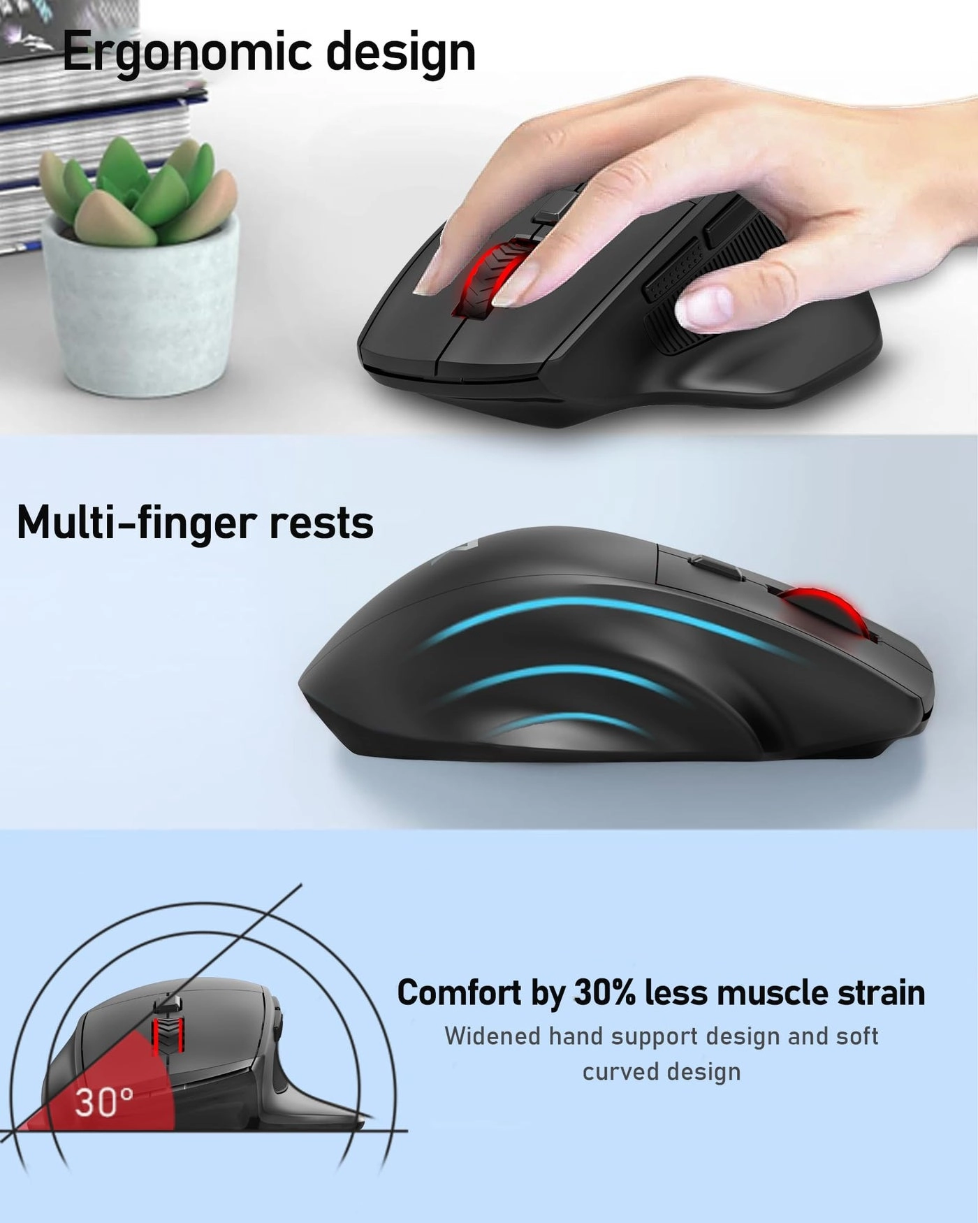 BM-4092 Wireless Mouse - 2.4GHz