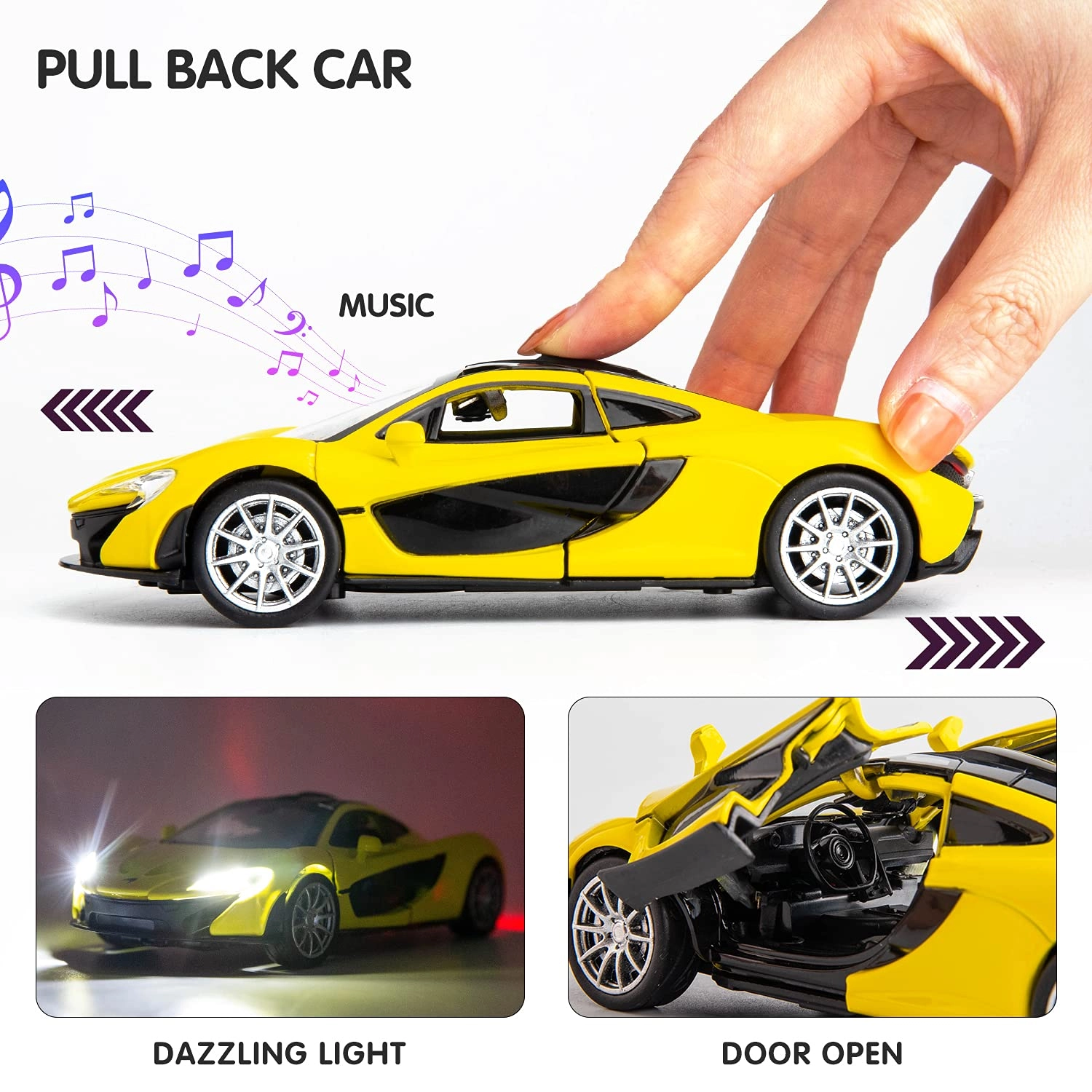 MCLAREAN P1 - 1:32 1pcs