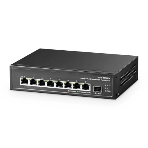 8x2.5G POE +10G SFP 9-ports