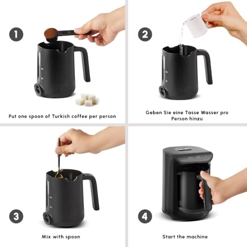 Hatır Köz - 300ml 5 Cups Automatic Shut-Off