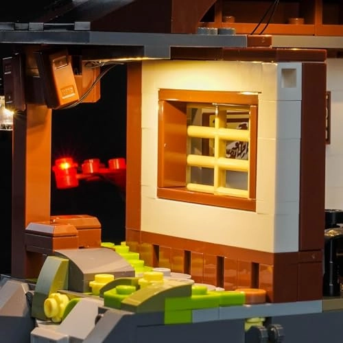 Light kit Compatible with Lego 71858 Four Weapons Blacksmith - RC Version