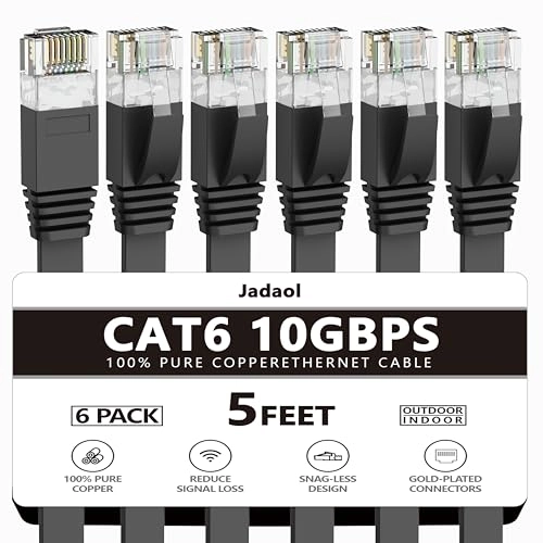 Cat 6 Ethernet Cable - 5 ft