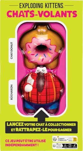 Cats - Flys - Card Game - Pack of 2 (French)