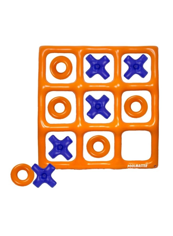 Giant Floating Tic Tac Toe - 4 feet square Orange/Blue (Reversible)