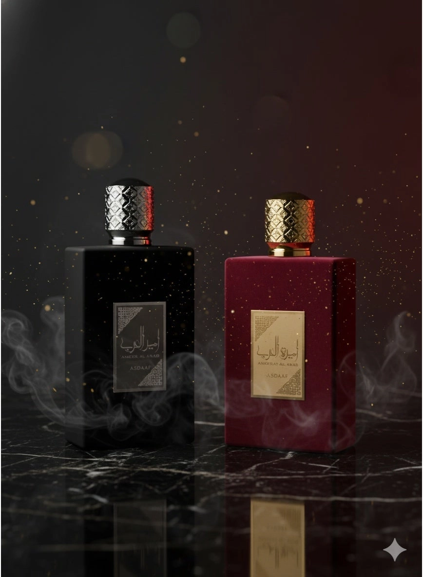 Lattafa Asdaaf Ameer Al Arab - Eau de Parfum 100ml + Ameerat Al Arab - Eau de Parfum 100ml