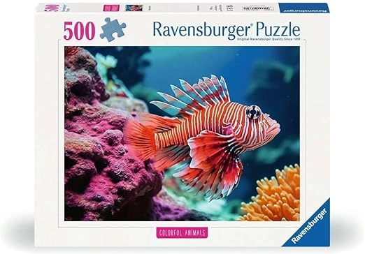 Ravensburger Red Lionfish Puzzle (4005555013341) - 500 pcs