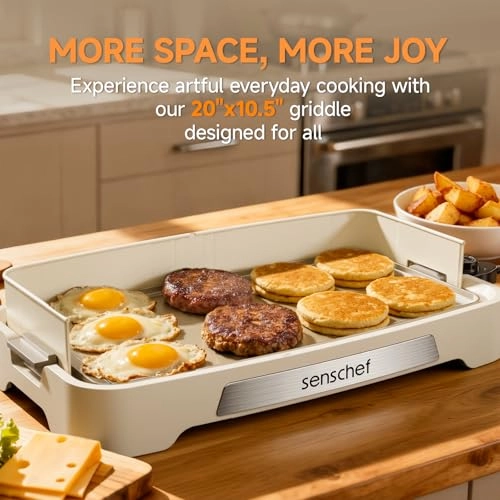 Cleansnap Everyday Electric Griddle - 12" x 20"