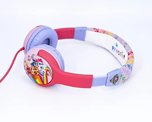 Kids Headphones - PAW Patrol Rainbow 3-7 Years