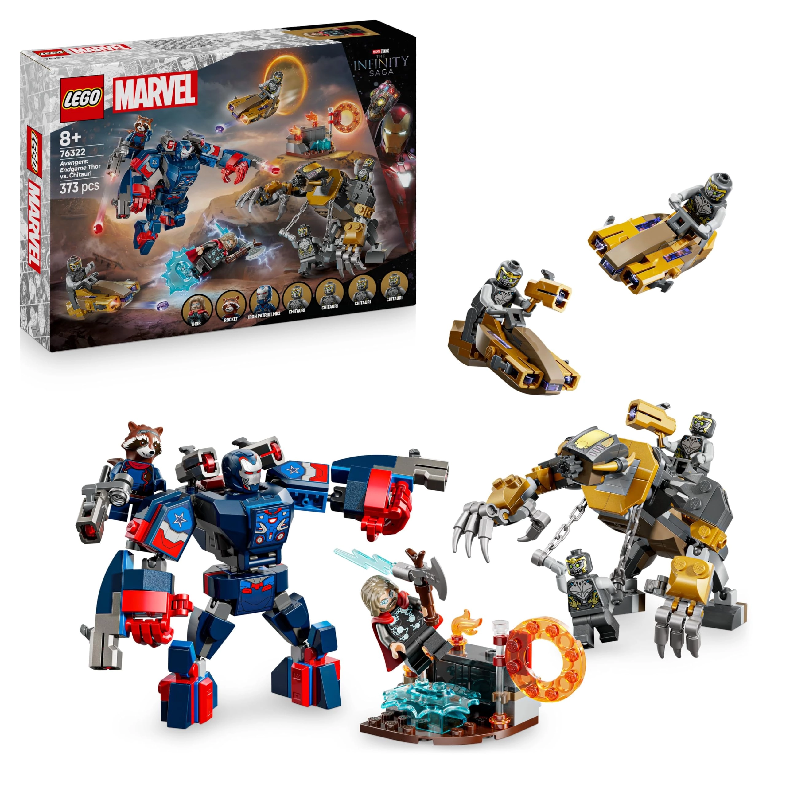 Marvel Avengers: Endgame Thor vs. Chitauri (76322)