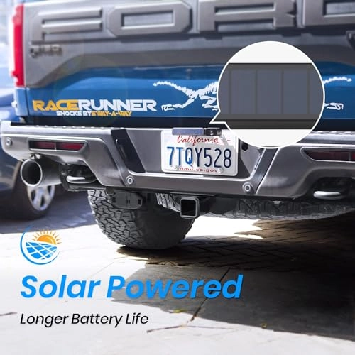 Solar Powered Wireless Reversing Camera - Night vision Wireless