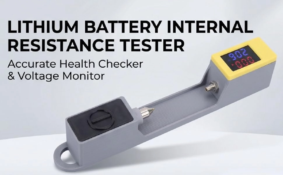 Lithium Battery Internal Resistance Tester - Dual Color LED 0 to 2.5 GΩ