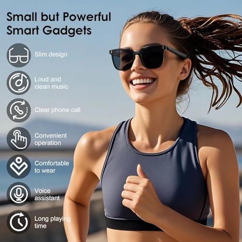 Smart Bluetooth Glasses - AI Anti Blue Light UV400