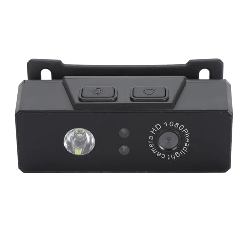 Headlamp Wearable Camera - 1080P 1800mAh 45° Angle Adjustment