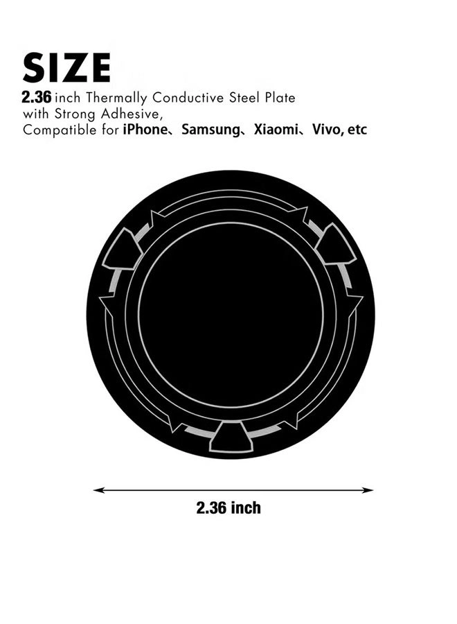 Magnetic Cooling Discs - 6 Pcs 2.36 inch Thermal Conductive