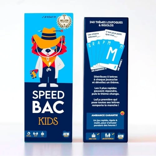 Board Games + Blumie Decap - Speed Bac J Kids
