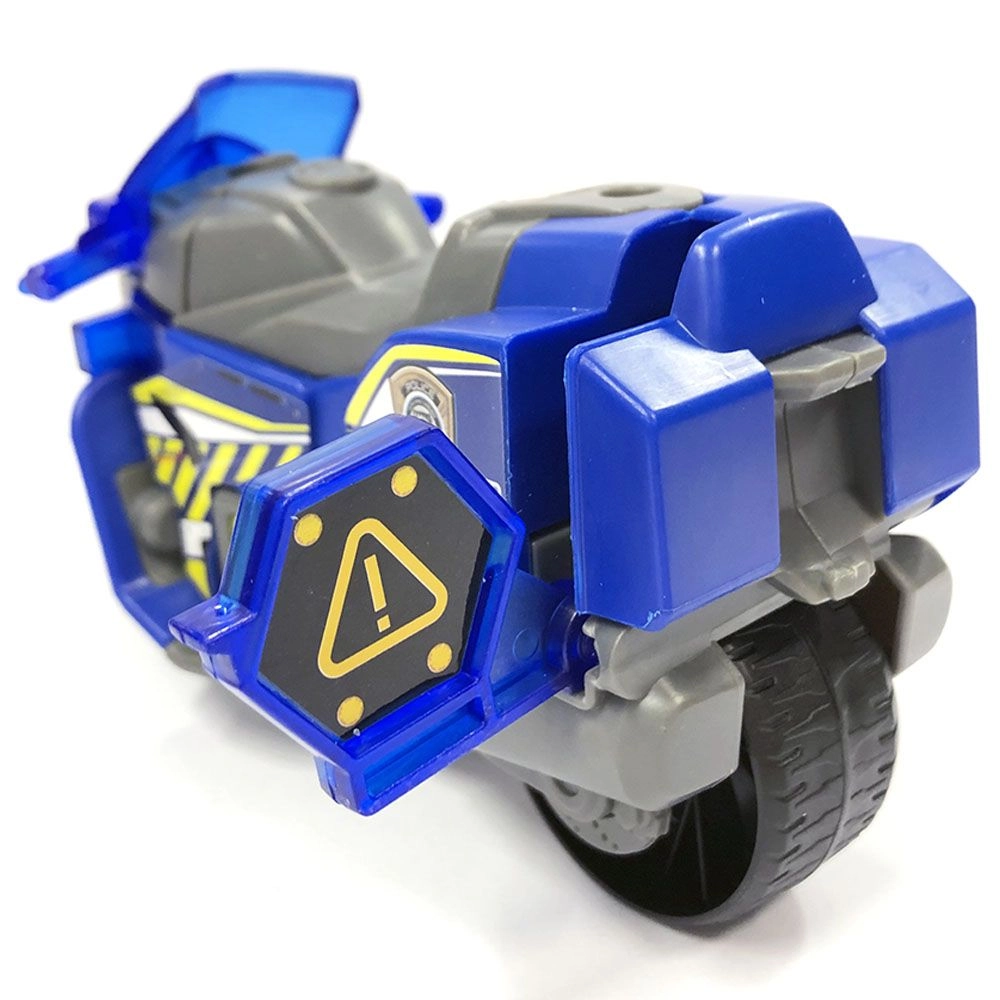 Police Bike - Light and sound Removable figure