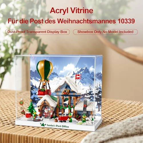 Acrylic Display Case for LEGO 10339 Santa Post Office