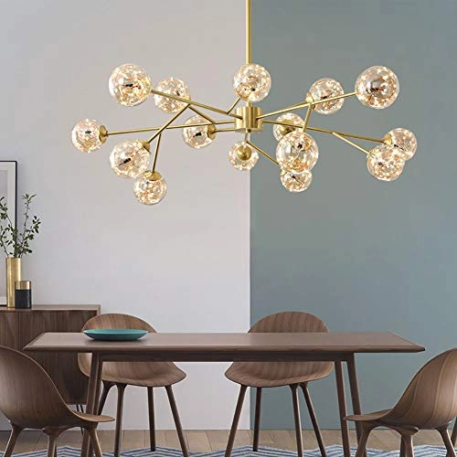 Magic Bean Molecule Chandelier