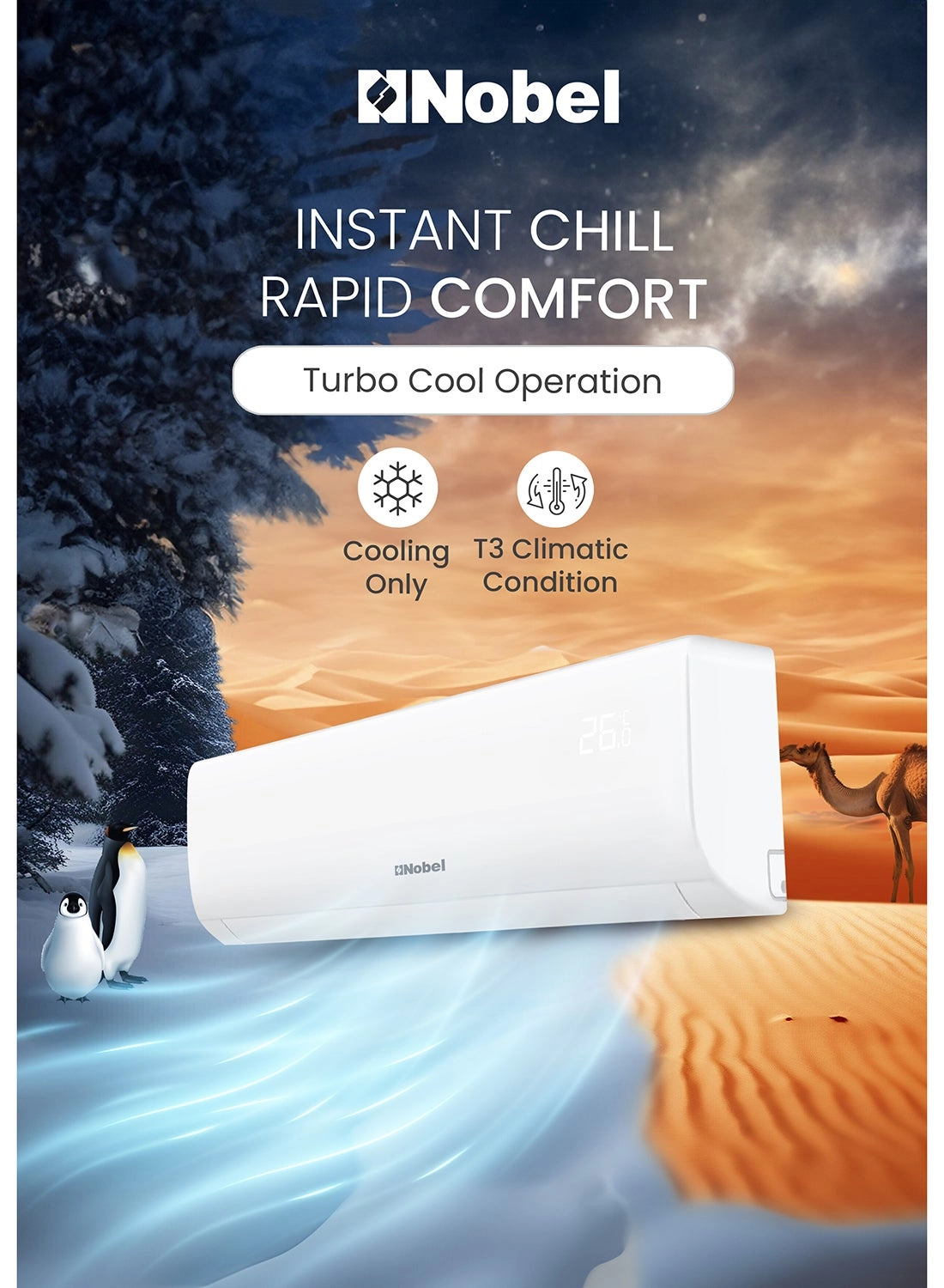 NSAC18VTL - 18000BTU R410 Inverter