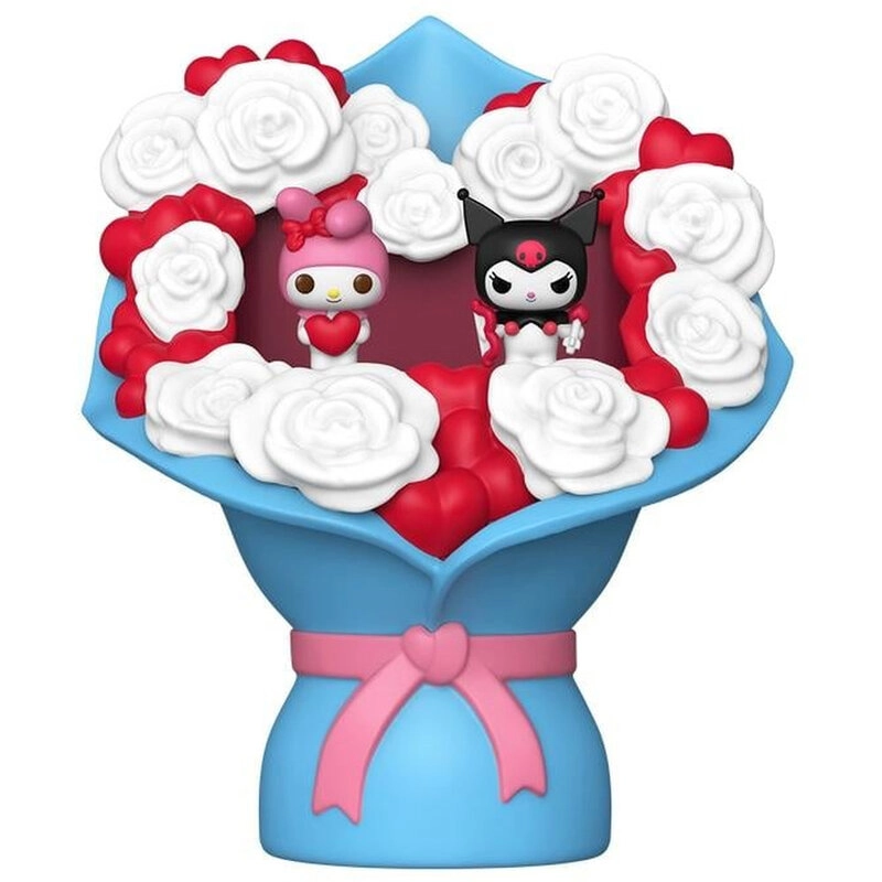 Bitty POP! Bouquet - My Melody + Kuromi - Sanrio Valentines Vinyl Figure (FU87807)