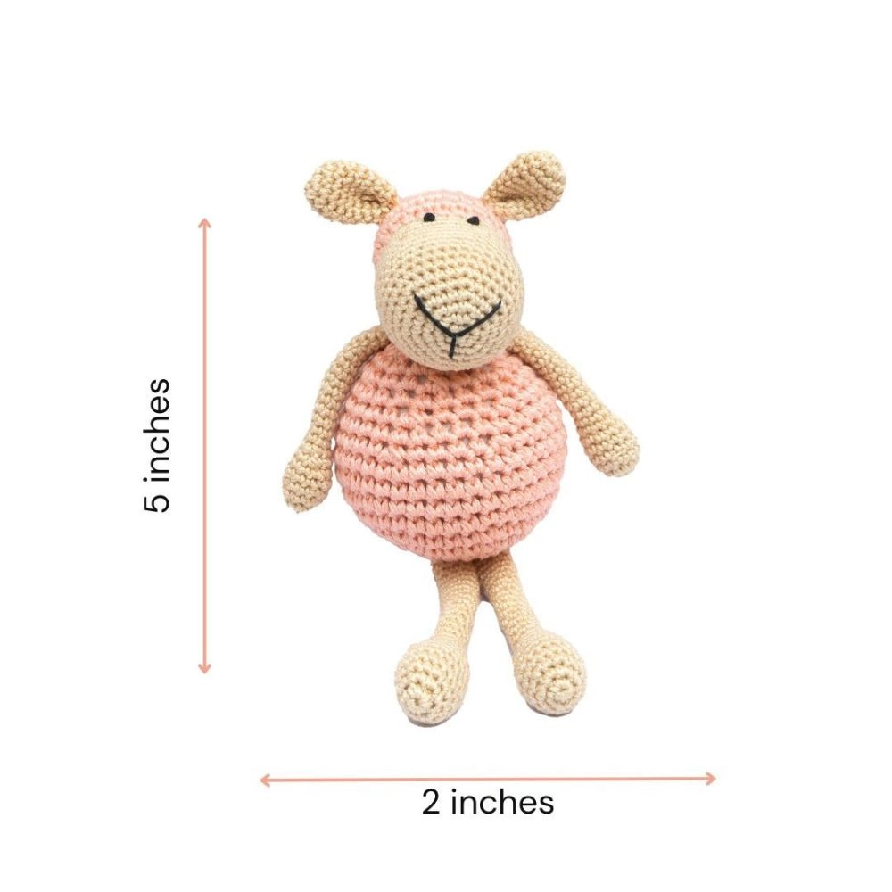 Crocheted Sheep 26 cm 