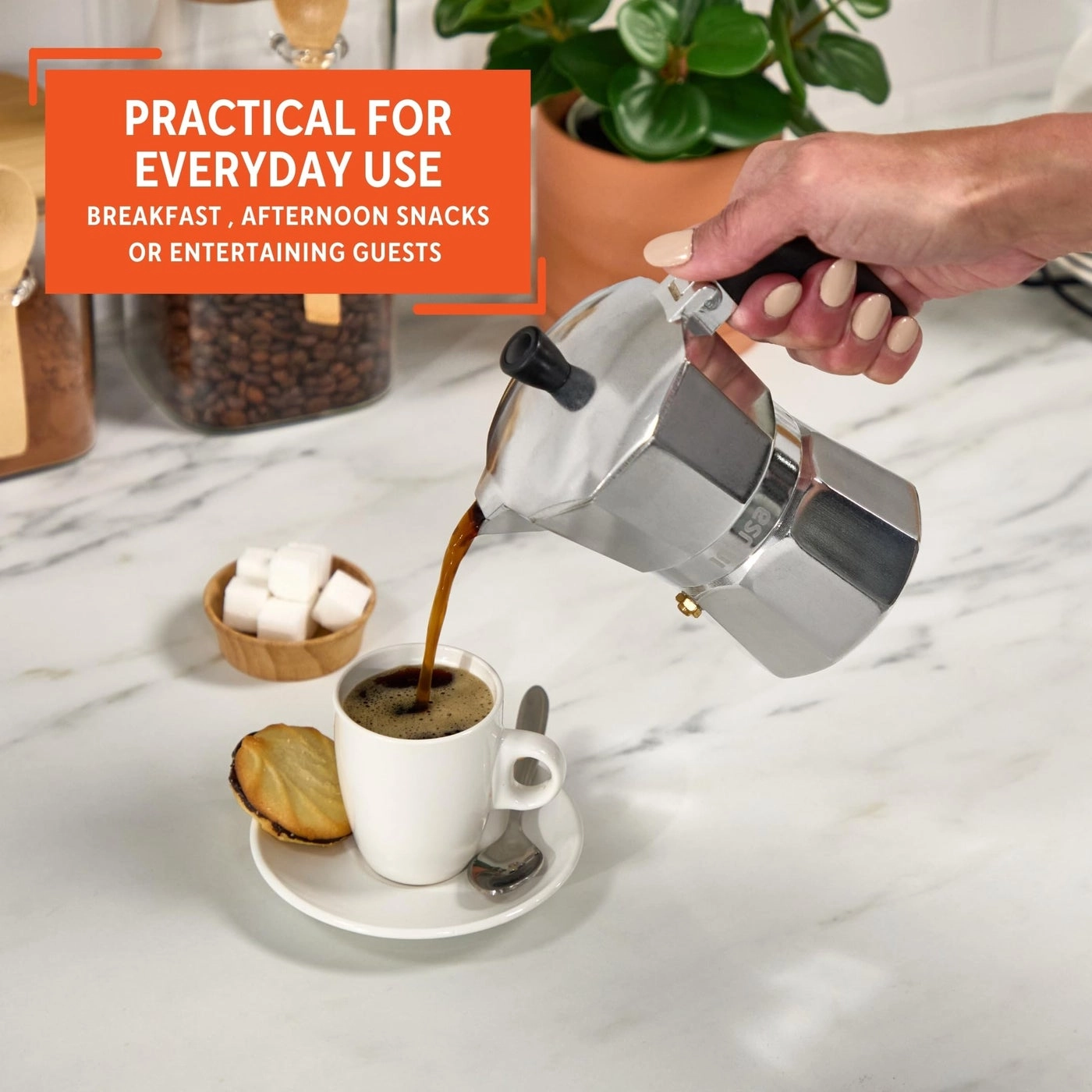 B120-42V - Stovetop 3-Cup